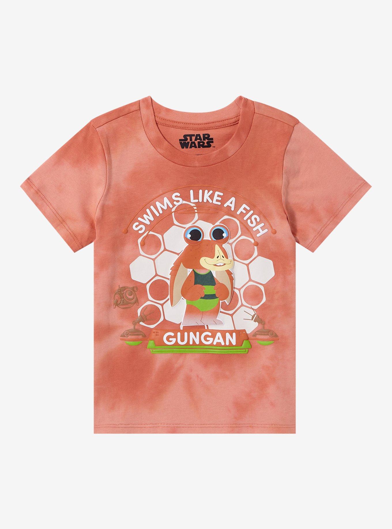 Star Wars: Episode I - The Phantom Menace 25th Anniversary Jar Jar Binks Toddler T-Shirt — BoxLunch Exclusive, , hi-res