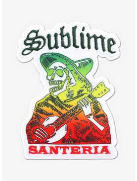 Sublime Santeria Colorful Skeleton Patch, , hi-res