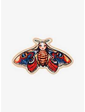 Stylized Moth Patch, , hi-res