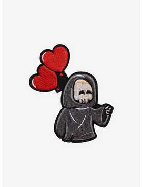 Grim Reaper Heart Balloon Patch, , hi-res