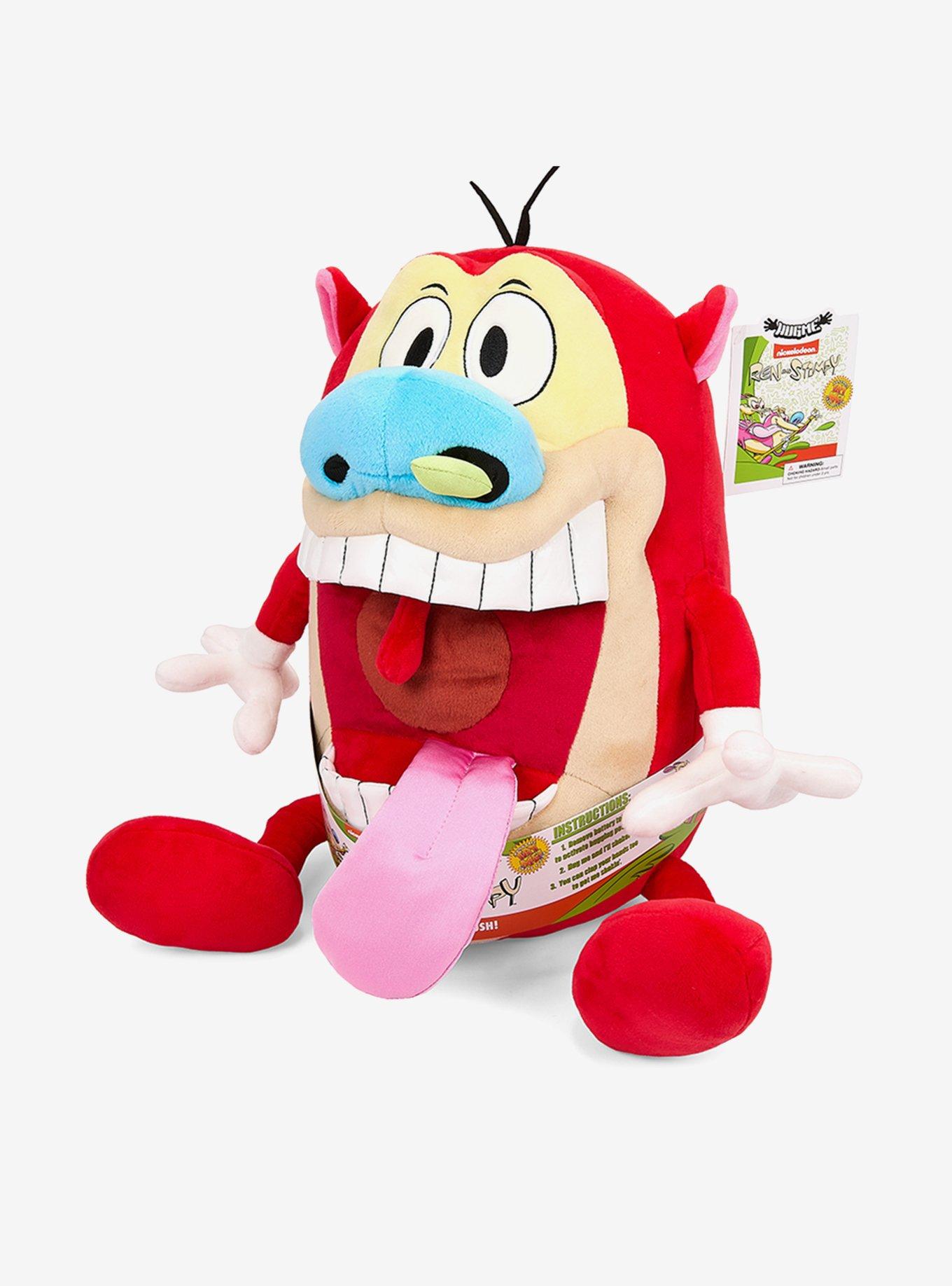 Kidrobot The Ren & Stimpy Show Stimpy HugMe Plush, , hi-res