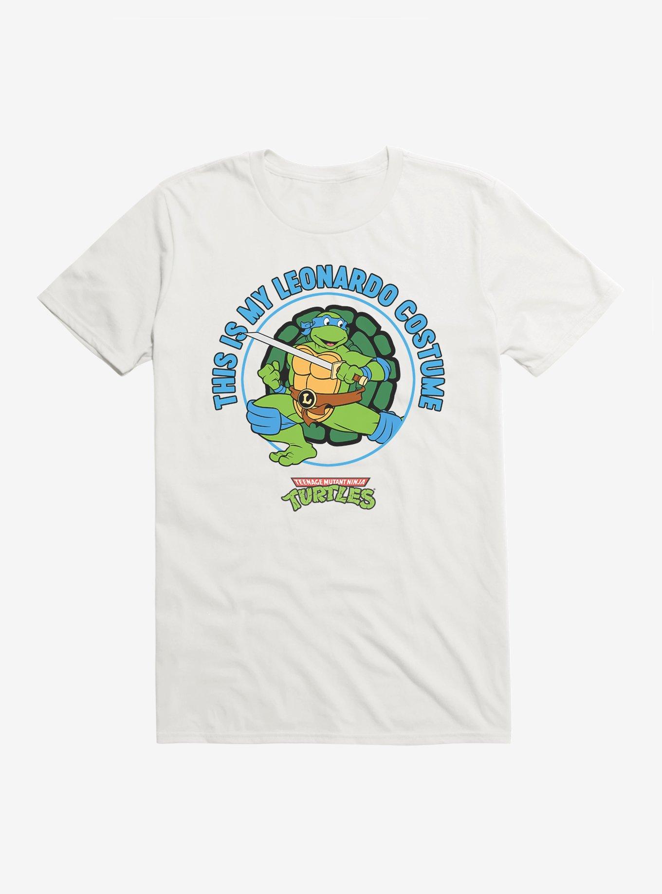 Mens Leonardo T-Shirt TMNT Costume