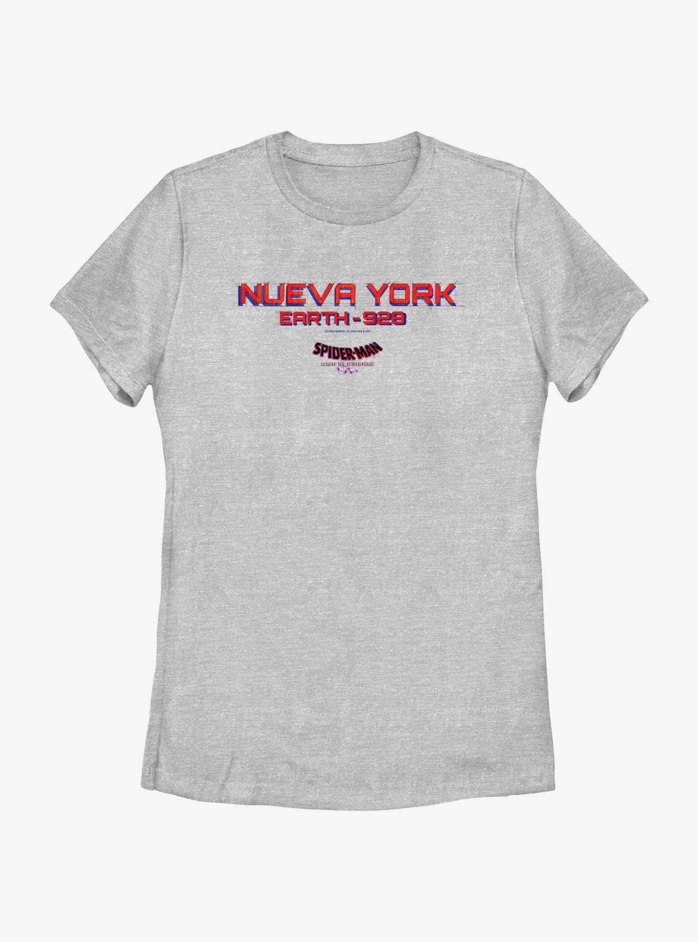 Marvel Spider-Man: Across The Spider-Verse Nueva York Earth-928 Womens T-Shirt, , hi-res