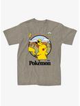 Pokemon Pikachu Camp Badge Boyfriend Fit Girls T-Shirt, MULTI, hi-res