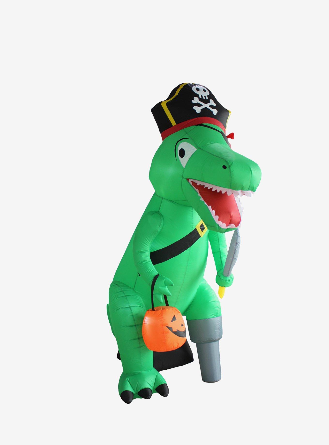 Dino Pirate Inflatable Decor, , hi-res