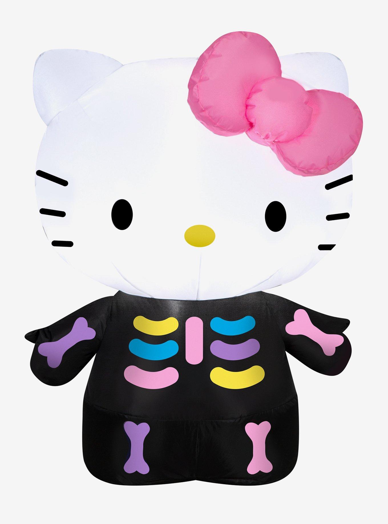 Hello Kitty Neon Skeleton Airblown, , hi-res