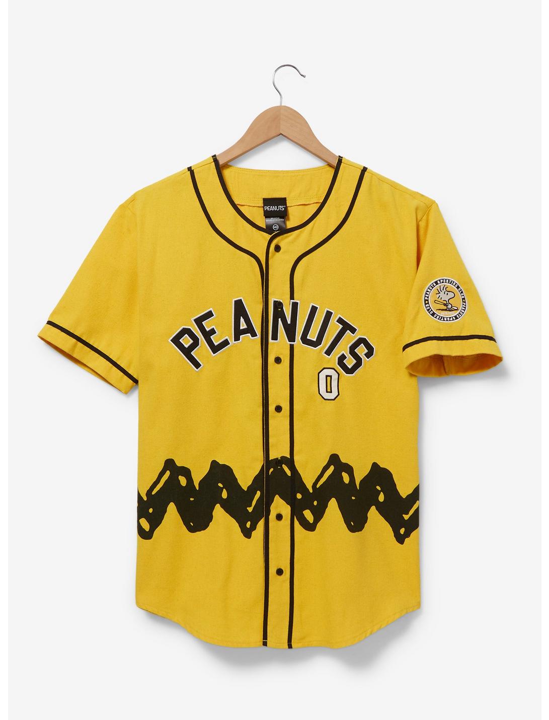 Peanuts Charlie Brown Baseball Jersey - BoxLunch Exclusive, , hi-res
