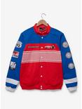 Nintendo Mario Kart Red and Blue Racing Jacket - BoxLunch Exclusive, RED, hi-res