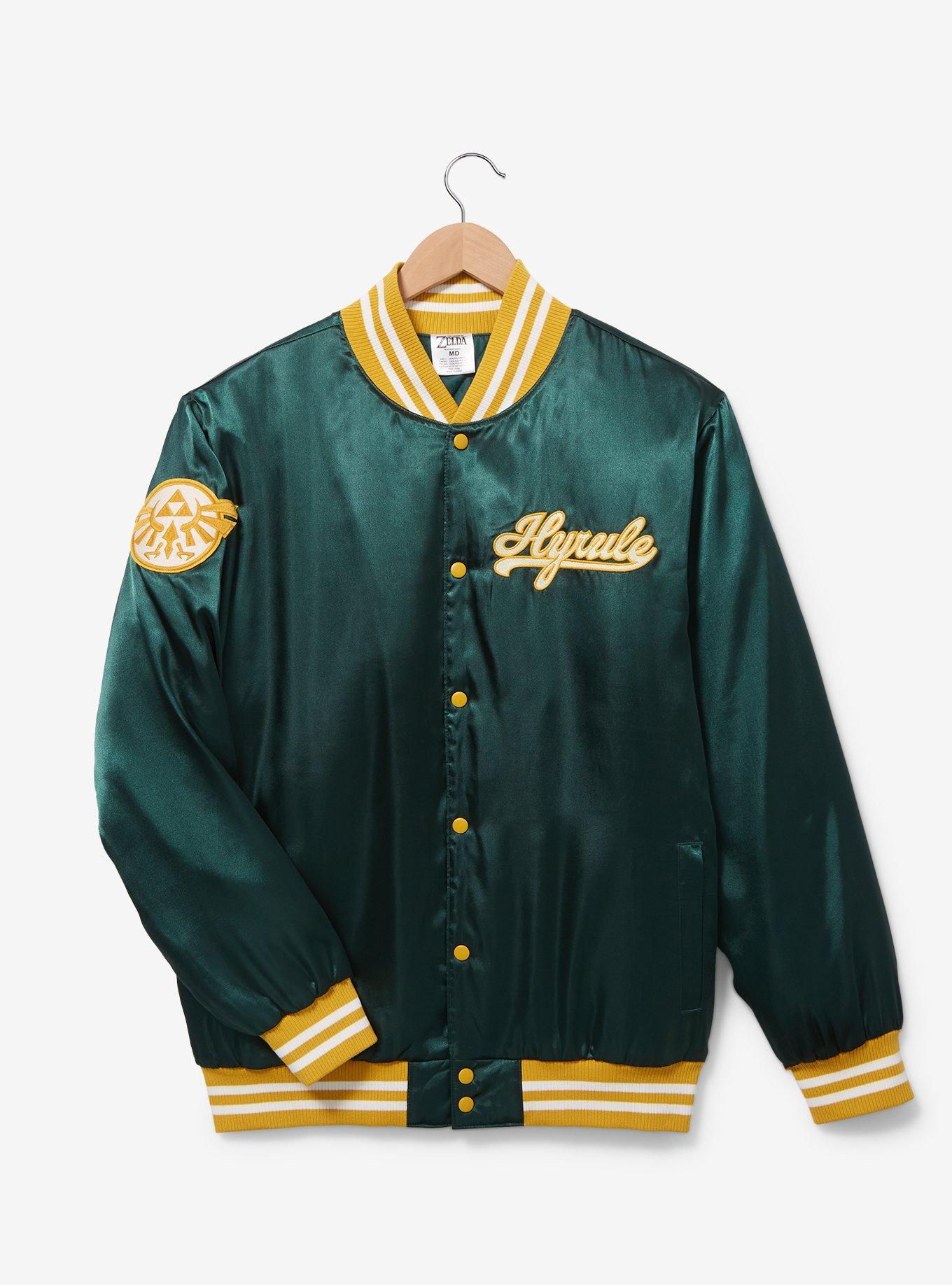 Nintendo The Legend of Zelda Hyrule Bomber Jacket — BoxLunch Exclusive, , hi-res