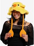 Duck Wings Tassel Bucket Hat, , hi-res
