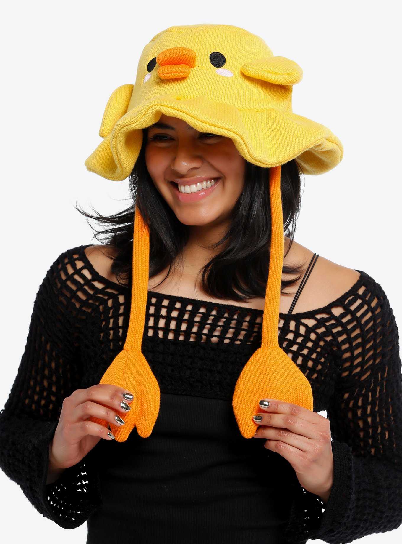 Duck Wings Tassel Bucket Hat, , hi-res