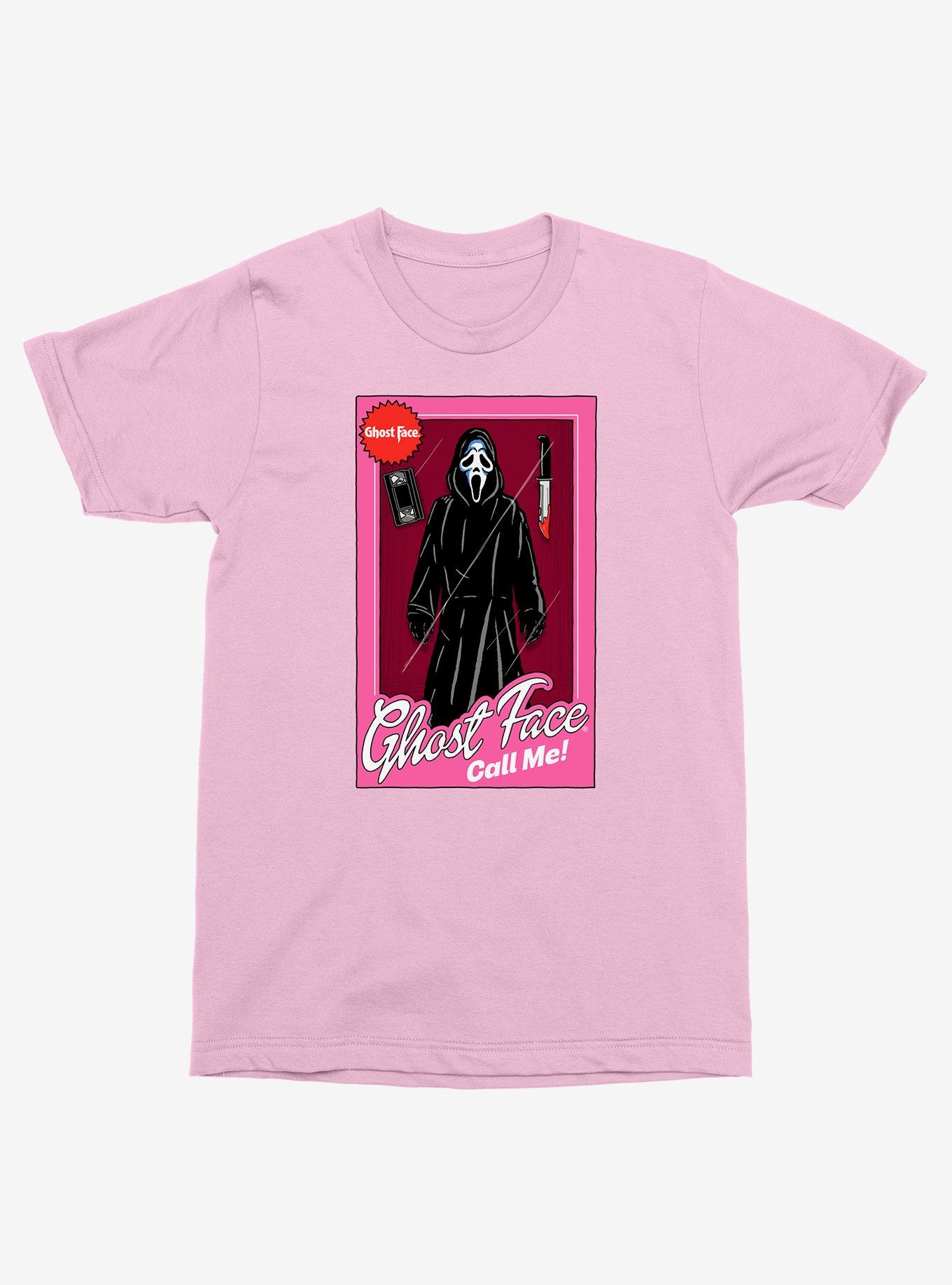 Scream Ghost Face Doll T-Shirt, PINK, hi-res