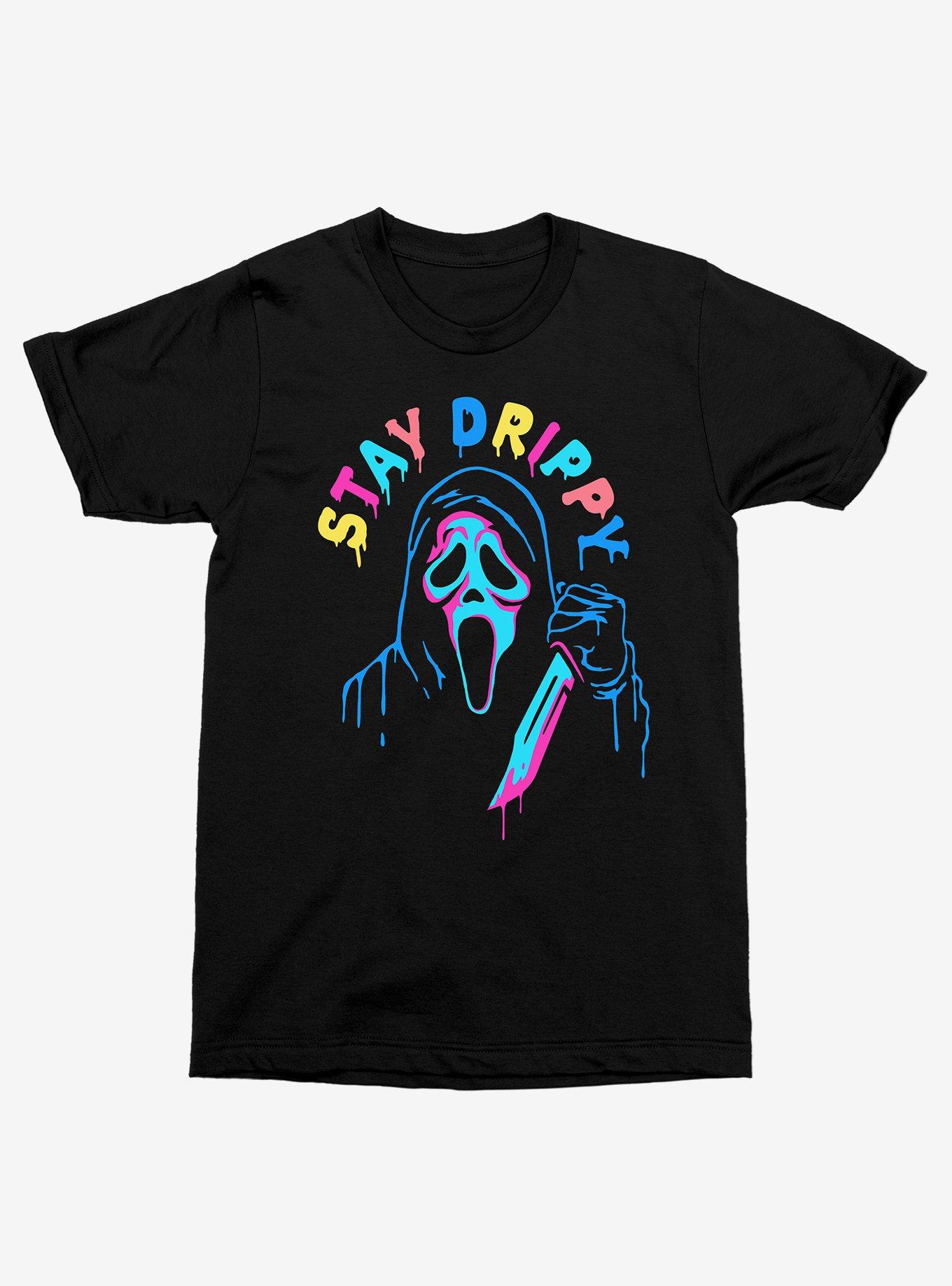 Scream Ghost Face Stay Drippy T-Shirt