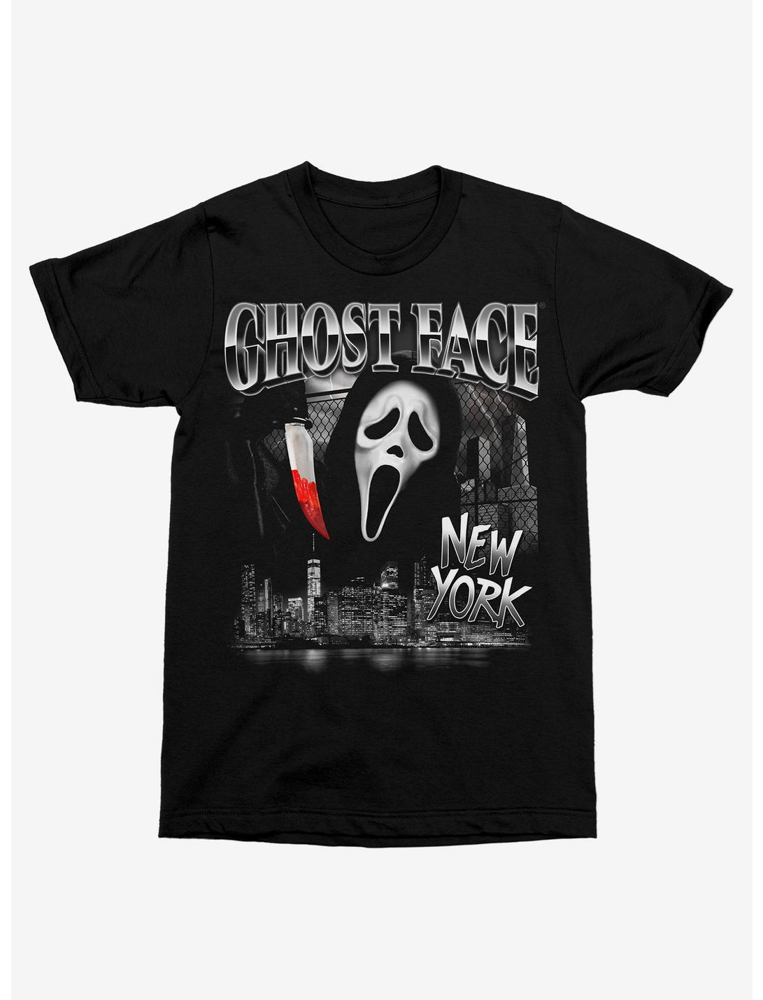 Scream Ghost Face New York T-Shirt, BLACK, hi-res