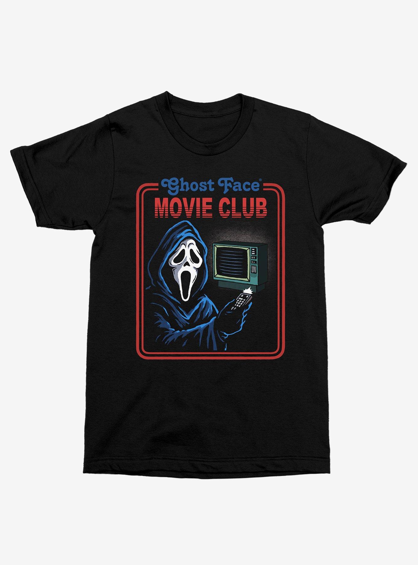 Scream Ghost Face Movie Club T-Shirt, BLACK, hi-res