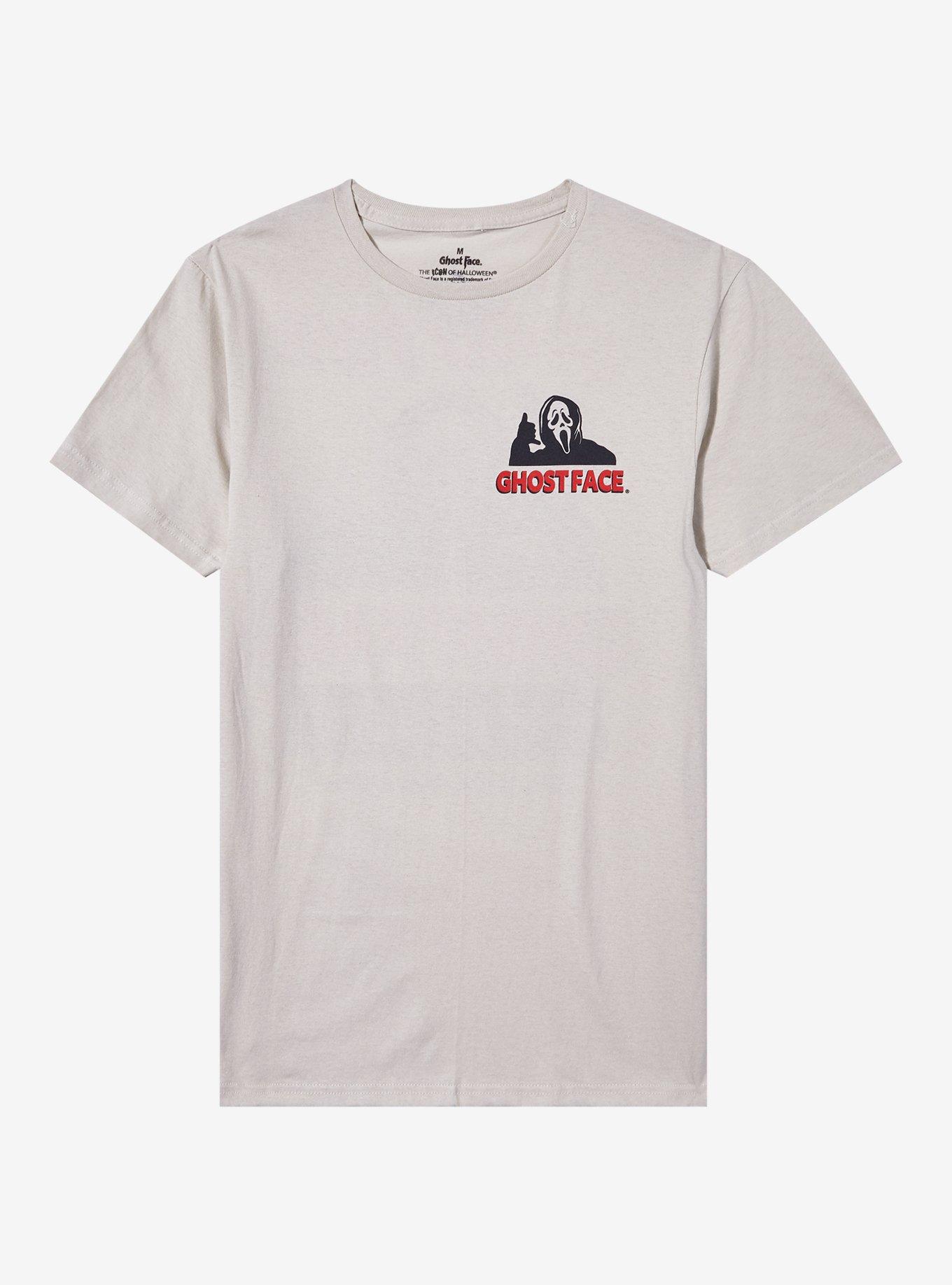 Scream Ghost Face Good Time Double-Sided T-Shirt, BLACK, hi-res