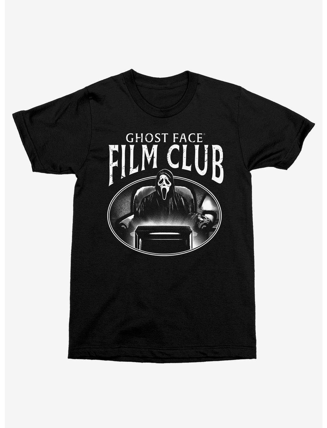 Scream Ghost Face Film Club T-Shirt, BLACK, hi-res