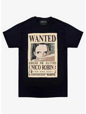 One Piece Robin Wanted Poster Double-Sided T-Shirt, , hi-res