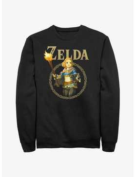 The Legend of Zelda: Tears of the Kingdom Zelda Badge Sweatshirt, , hi-res