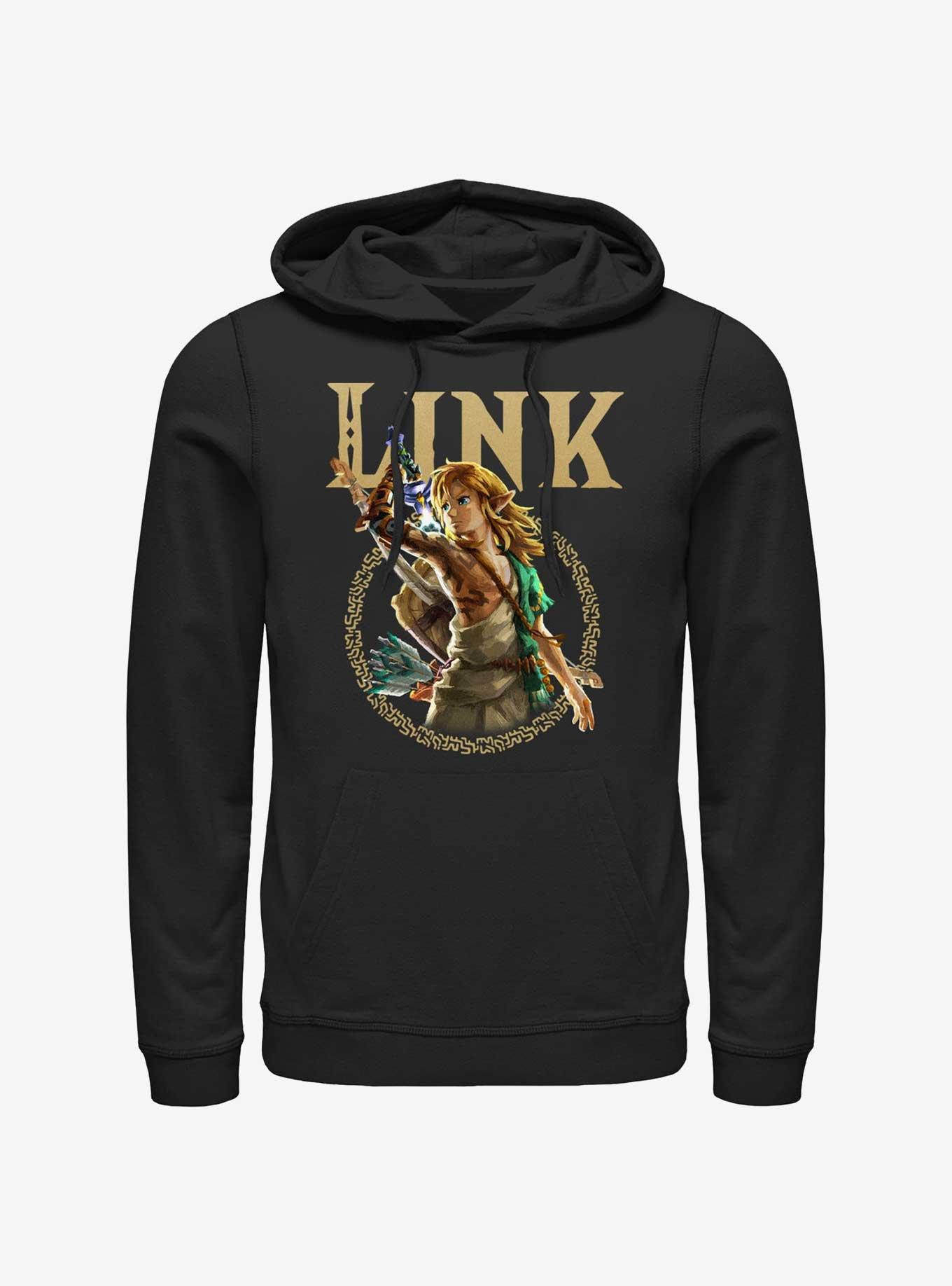The Legend of Zelda: Tears of the Kingdom Link Badge Hoodie