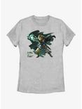 The Legend of Zelda: Tears of the Kingdom Painterly Link Womens T-Shirt, ATH HTR, hi-res