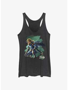 The Legend of Zelda: Tears of the Kingdom Link Crouch Womens Tank Top, , hi-res