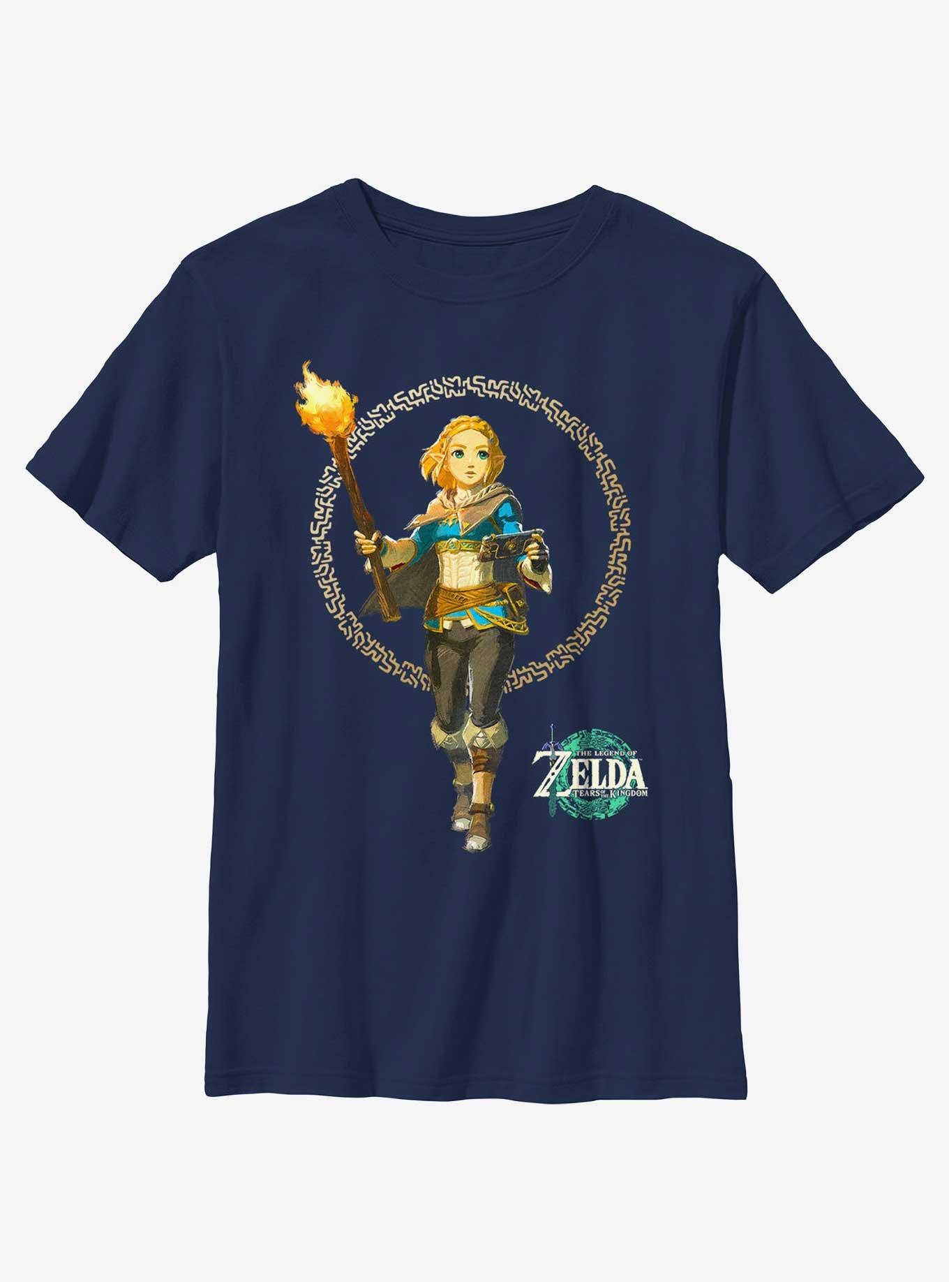 The Legend of Zelda: Tears of the Kingdom Solo Zelda Youth T-Shirt, , hi-res