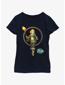 The Legend of Zelda: Tears of the Kingdom Solo Zelda Youth Girls T-Shirt, , hi-res