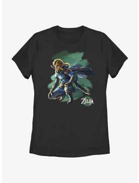 The Legend of Zelda: Tears of the Kingdom Link Crouch Womens T-Shirt, , hi-res