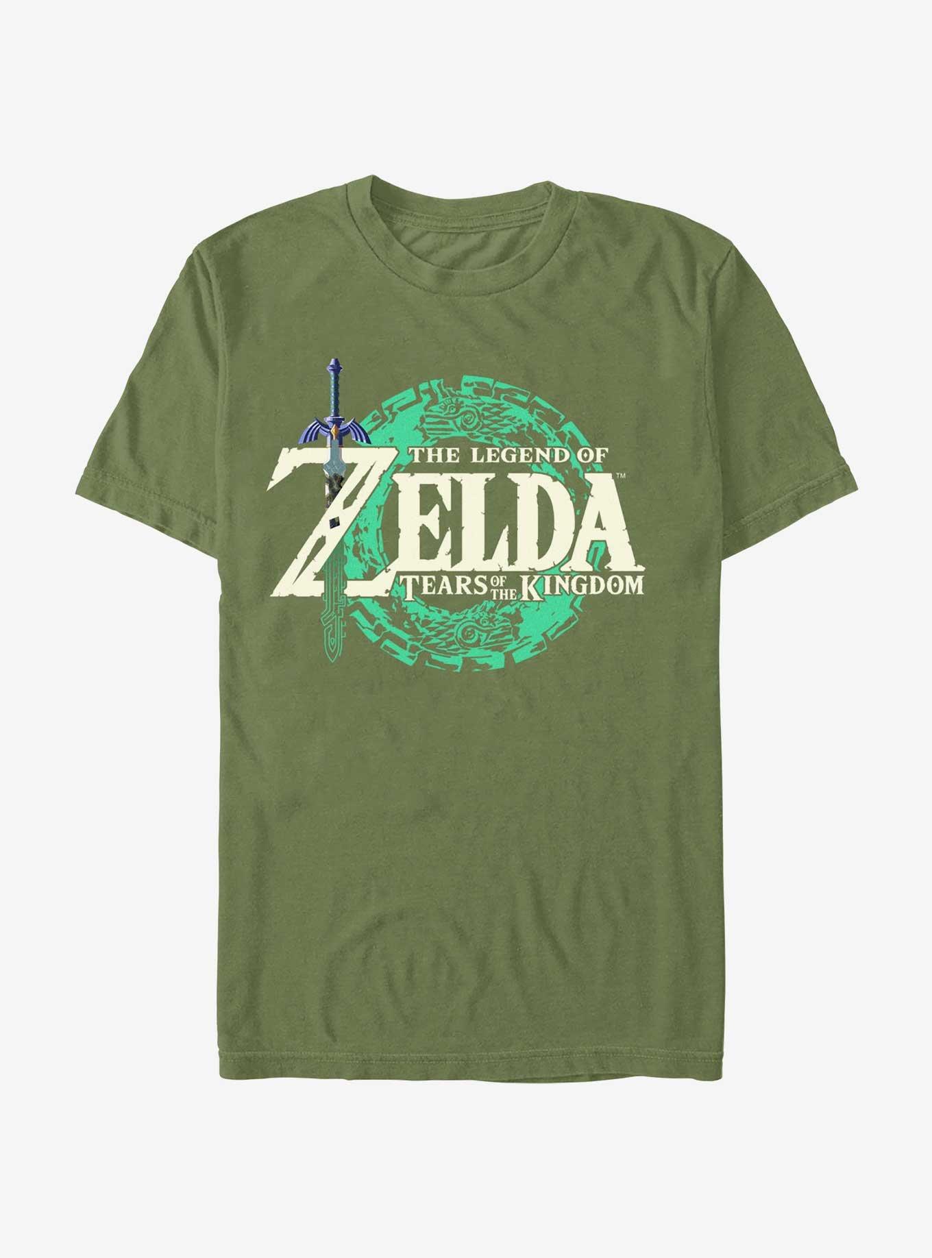 The Legend of Zelda: Tears of the Kingdom Logo T-Shirt, , hi-res
