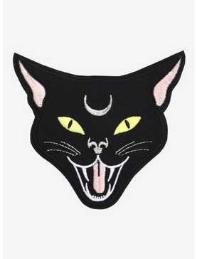 Black Cat Moon Patch, , hi-res
