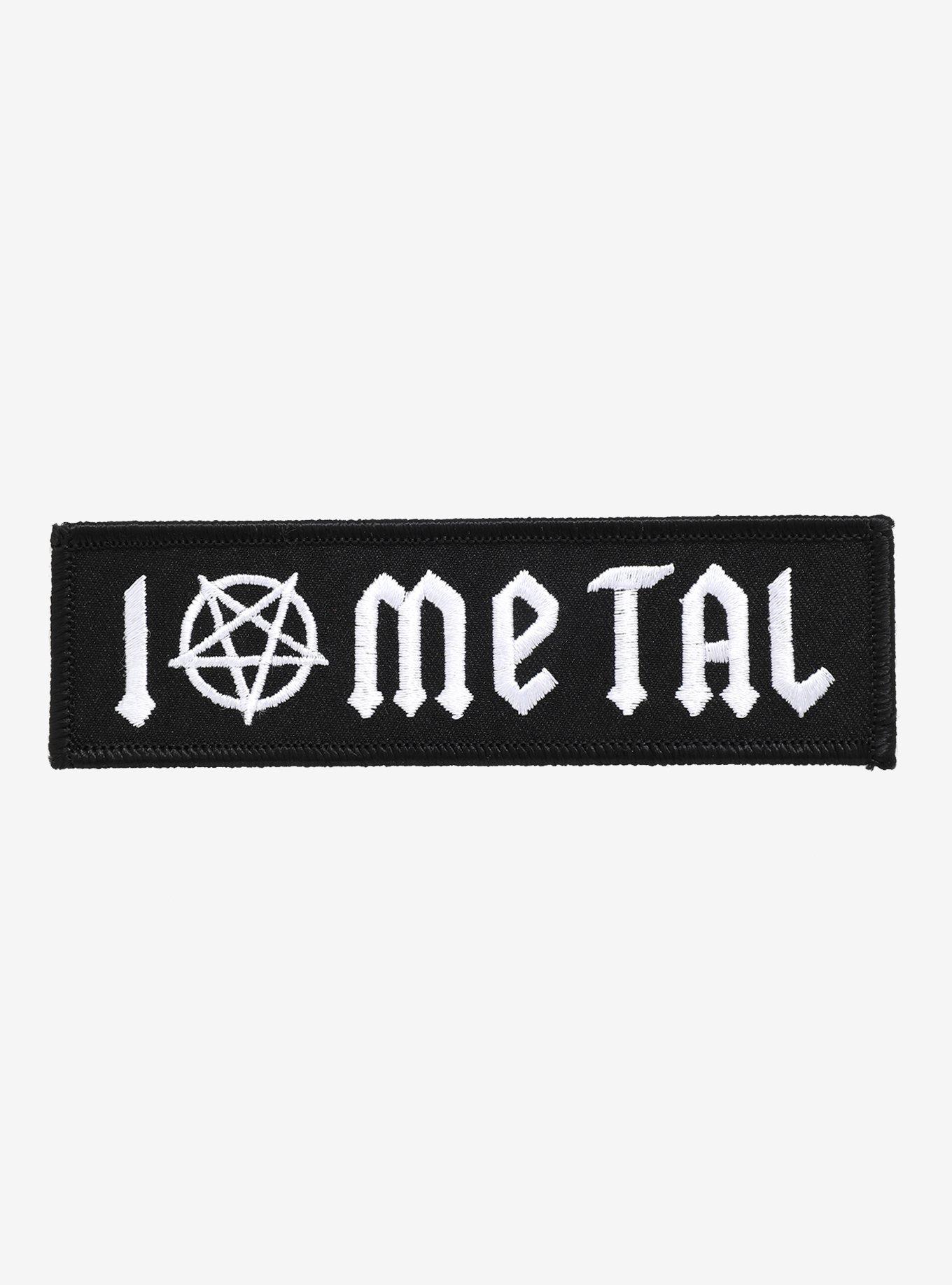 I Love Metal Patch, , hi-res