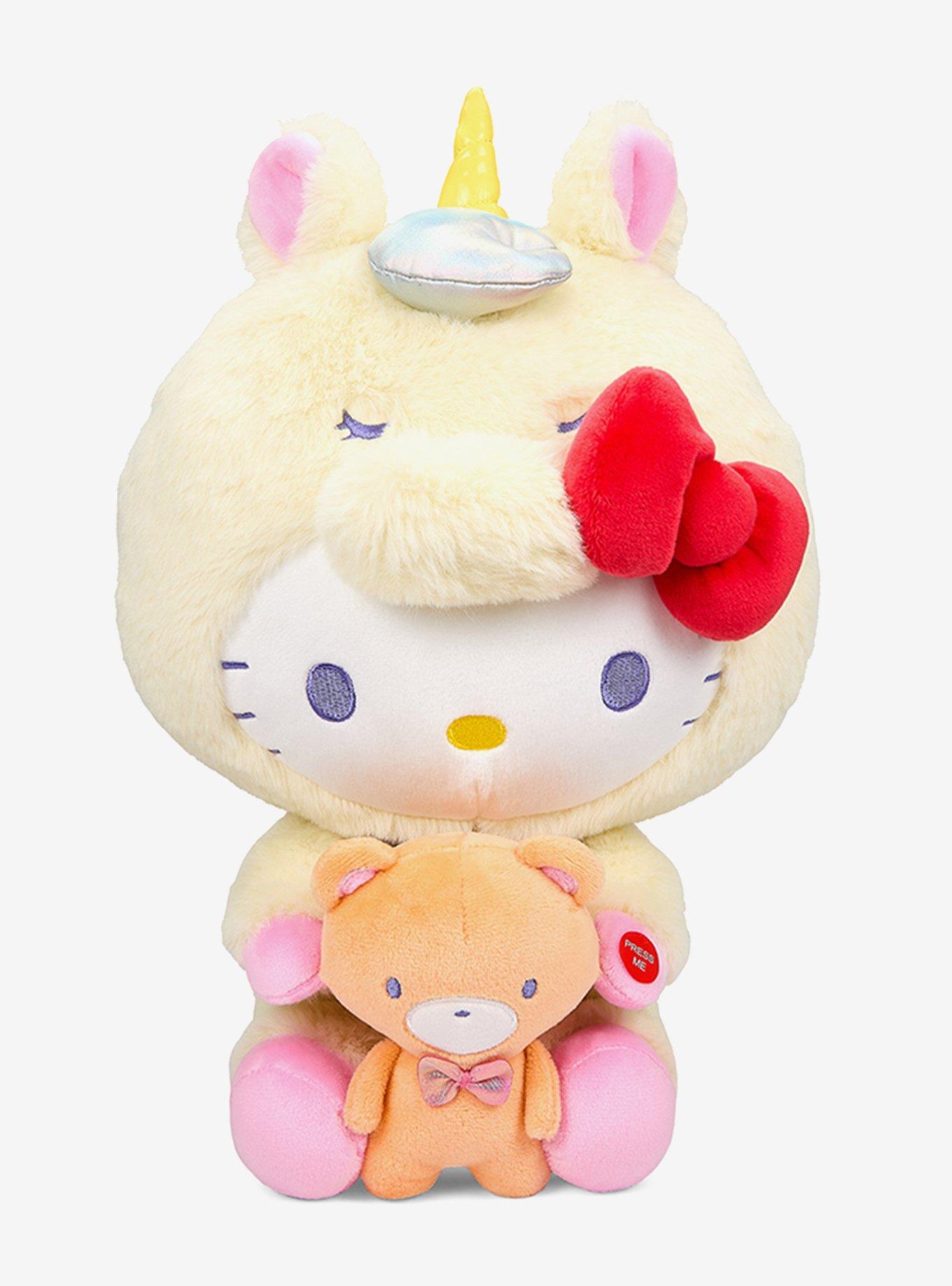 Hello Kitty Unicorn Light-Up Plush, , hi-res
