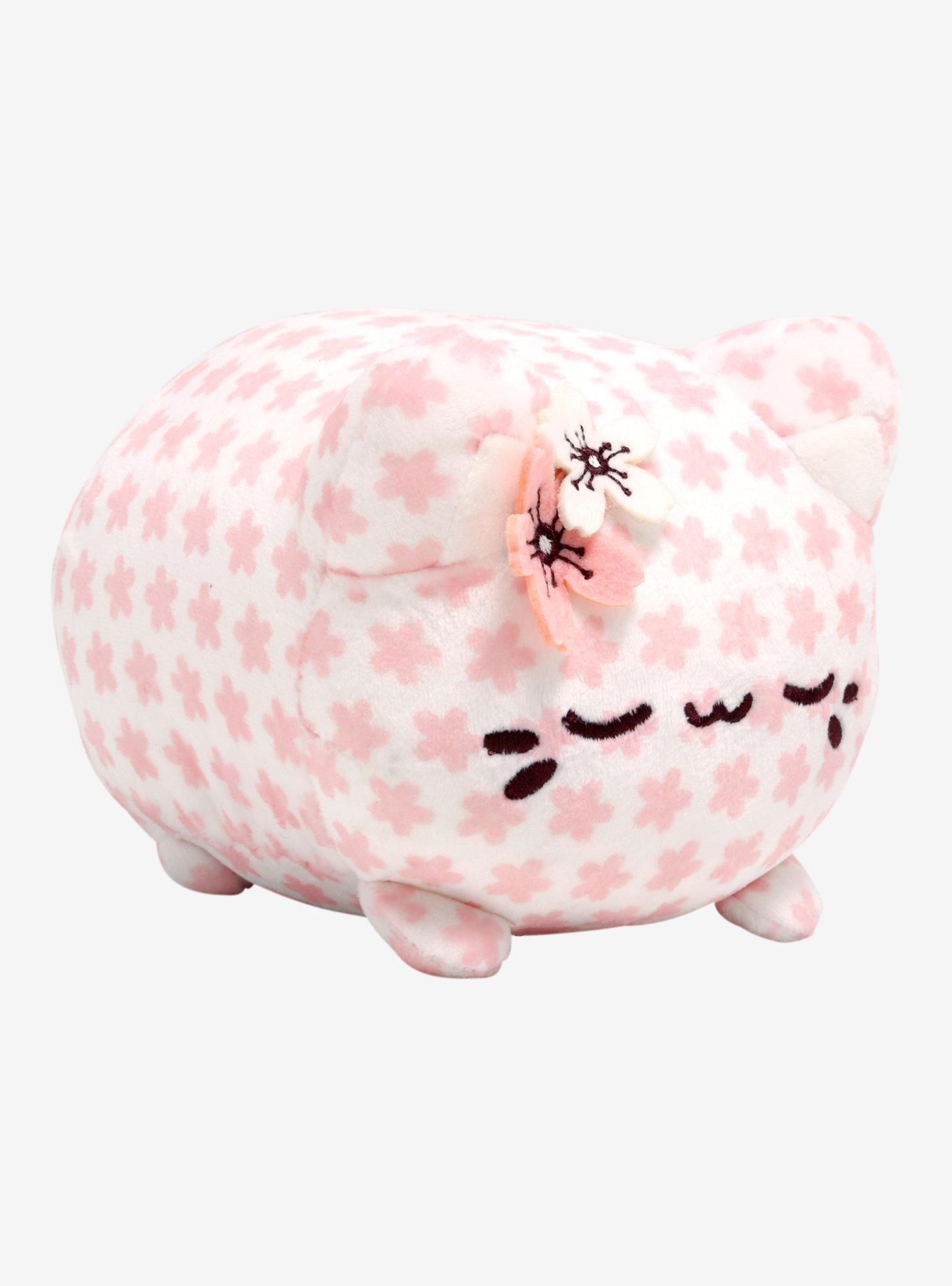 Tasty Peach Pink Sakura Meowchi Plush