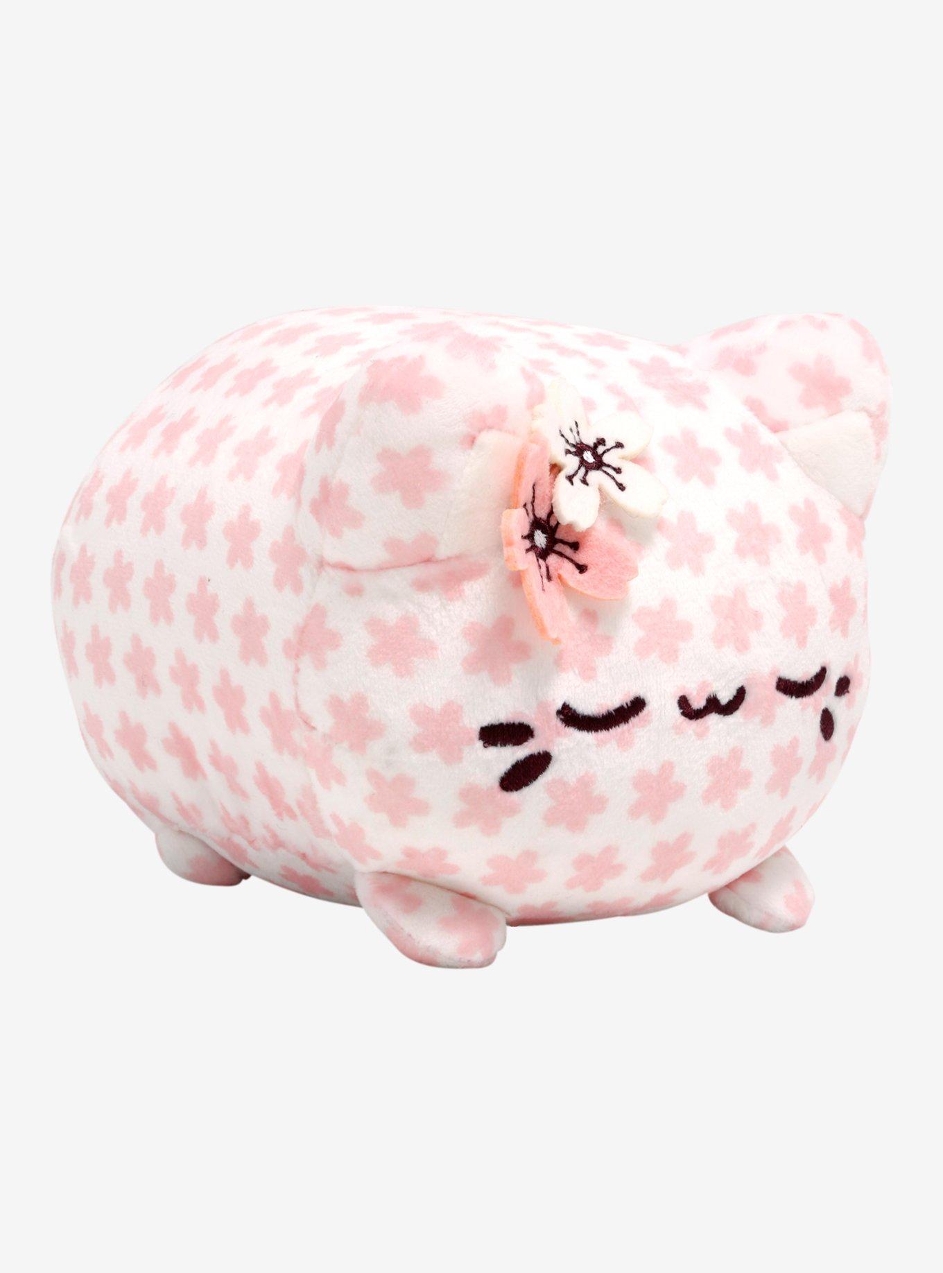 Tasty Peach Pink Sakura Meowchi Plush, , hi-res