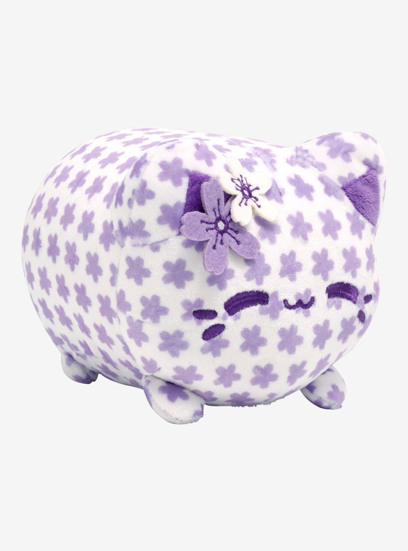 Tasty Peach Plum Blossom Meowchi Plush, , hi-res