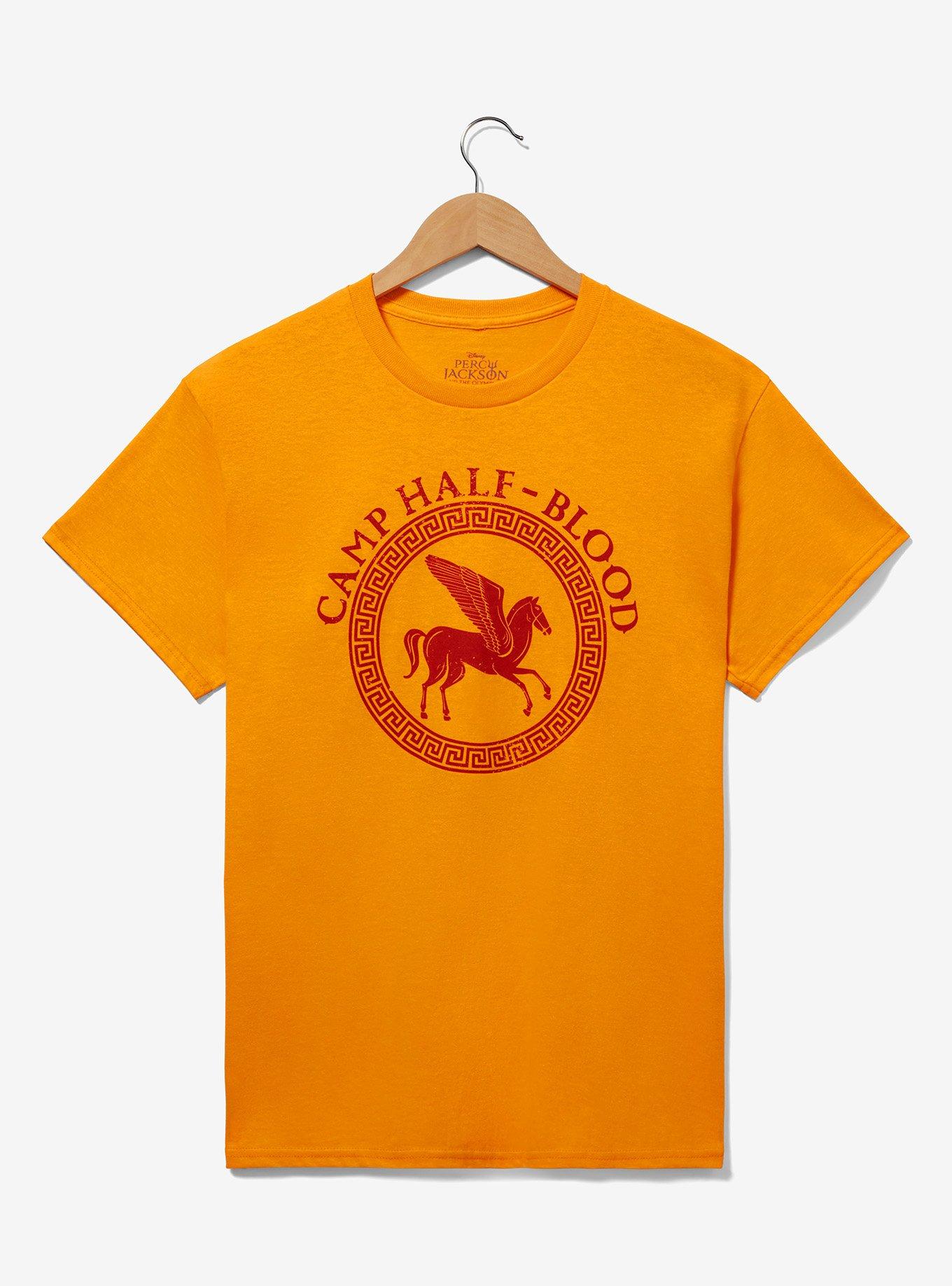 Percy Jackson and the Olympians: Getting Camp Half-Blood t-shirts right  required trying 20 shades of orange