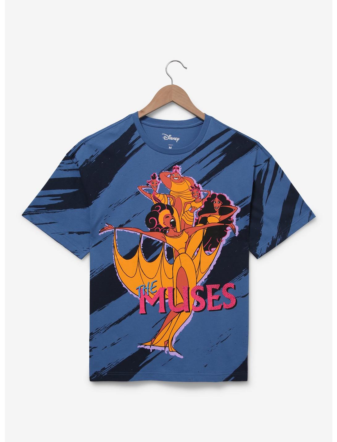 Disney Hercules The Muses Group Portrait T-Shirt - BoxLunch Exclusive, BLUE, hi-res