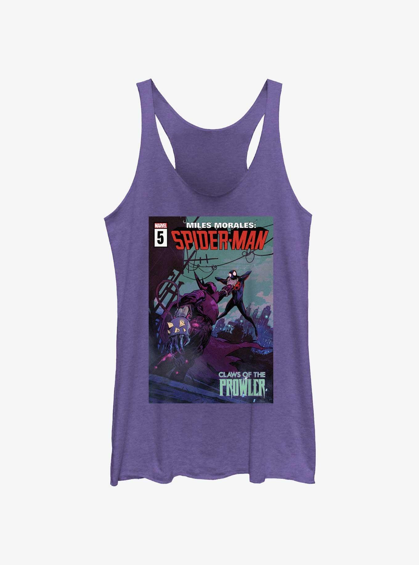 Marvel Spider-Man Claws Of The Prowler Poster Womens Tank Top, , hi-res