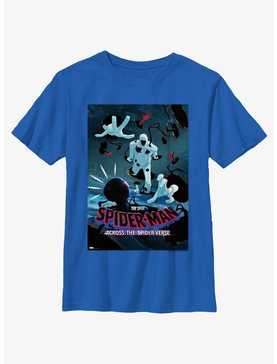 Marvel Spider-Man: Across The Spider-Verse The Spot vs. Spider-Man Poster Youth T-Shirt, , hi-res