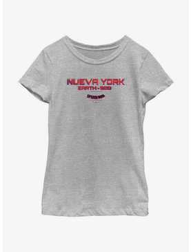 Marvel Spider-Man: Across The Spider-Verse Nueva York Earth-928 Youth Girls T-Shirt, , hi-res