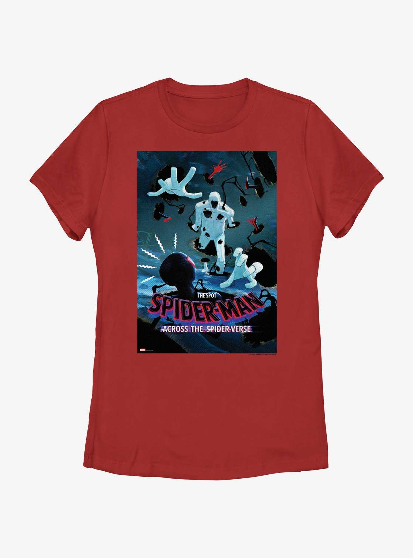 Marvel Spider-Man: Across The Spider-Verse The Spot vs. Spider-Man Poster Womens T-Shirt, , hi-res