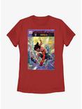 Marvel Spider-Man India Poster Womens T-Shirt, RED, hi-res
