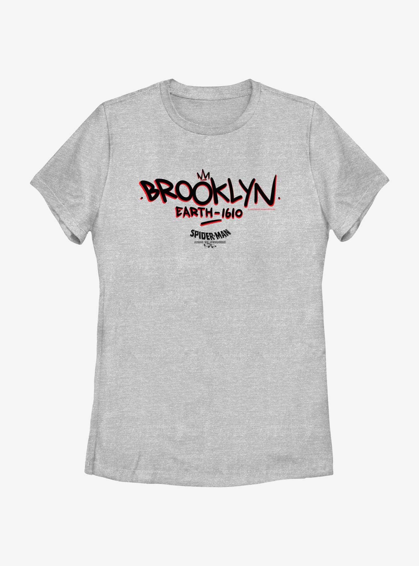 Marvel Spider-Man: Across The Spider-Verse Brooklyn Earth-1610 Womens T-Shirt, , hi-res