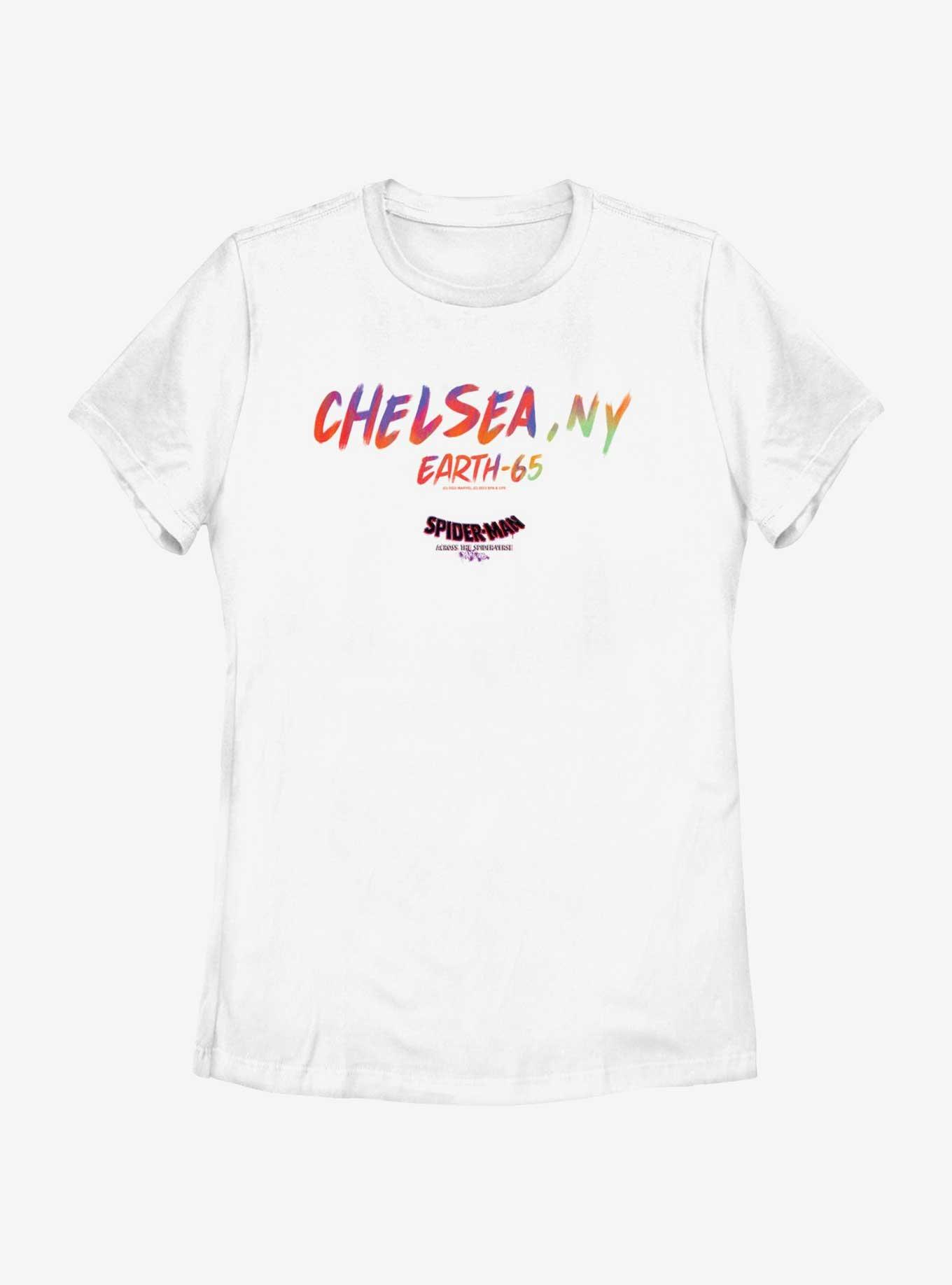 Marvel Spider-Man: Across The Spider-Verse Chelsea NY Earth-65 Womens T-Shirt, , hi-res