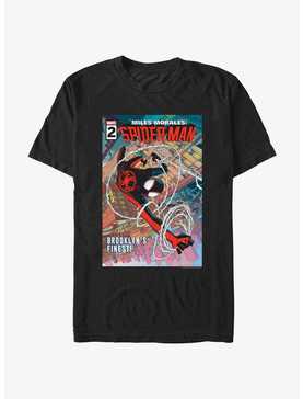 Marvel Spider-Man Miles Morales Brooklyns Finest Poster T-Shirt, , hi-res
