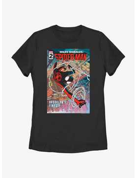 Marvel Spider-Man Miles Morales Brooklyns Finest Poster Womens T-Shirt, , hi-res