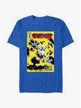 Marvel Spider-Man The Spot Thickens Poster T-Shirt, ROYAL, hi-res