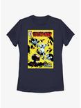 Marvel Spider-Man The Spot Thickens Poster Womens T-Shirt, NAVY, hi-res