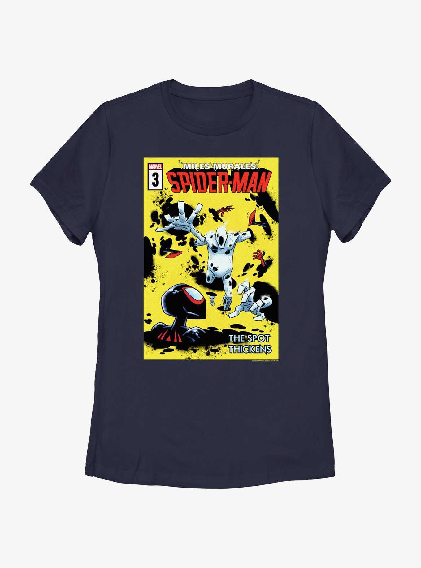 Marvel Spider-Man The Spot Thickens Poster Womens T-Shirt, , hi-res